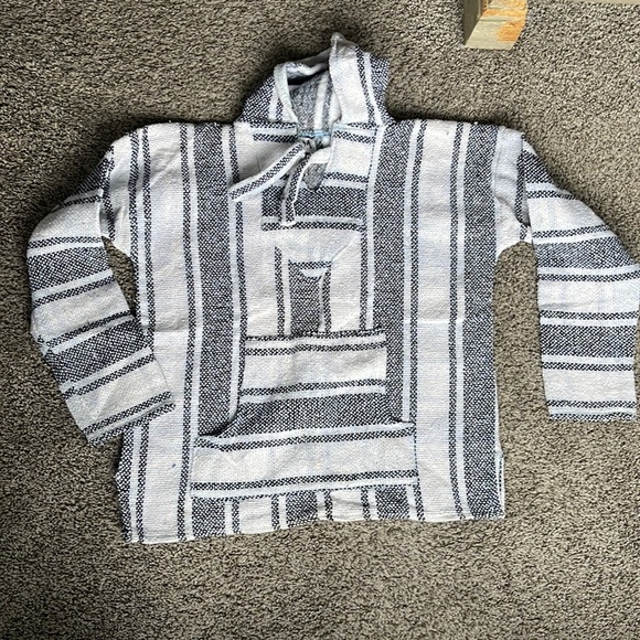 Tops Authentic Mexican Drug Rug Hoodie Poshmark